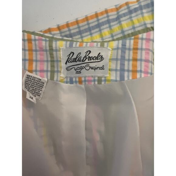 Vintage Paula Brooks Original Plaid Blazer - Picture 12 of 12